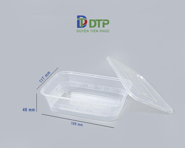 650ml Rectangular Container – Duyen Tien Phuc
